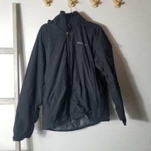 COLUMBIA MEN'S BLACK COAT SIZE LARGE
